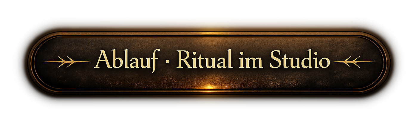 Ritueller Ablauf Indoor